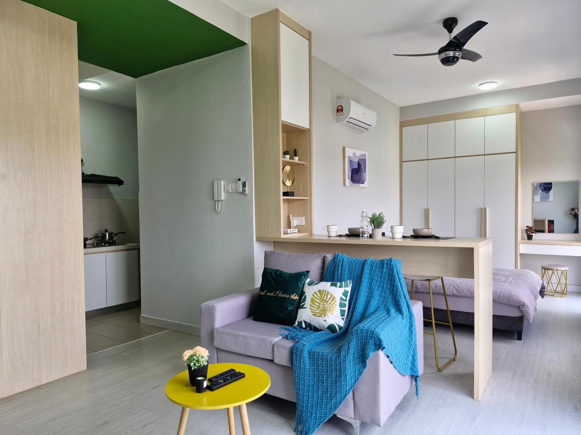 Taman Equine Comfy Studio#Greenery View#4 Pax#Aeon Mall Seri Kembangan Kültér fotó