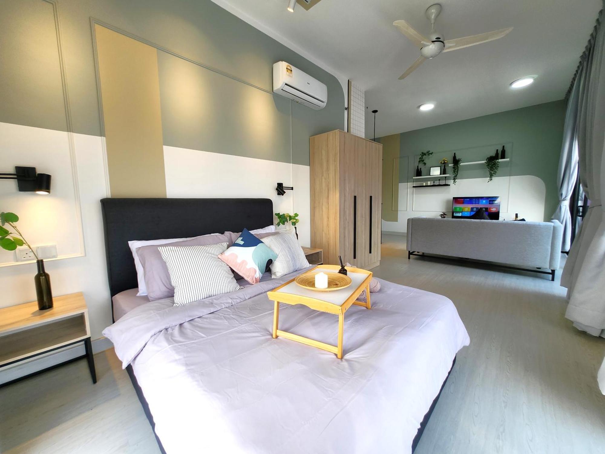 Taman Equine Comfy Studio#Greenery View#4 Pax#Aeon Mall Seri Kembangan Kültér fotó