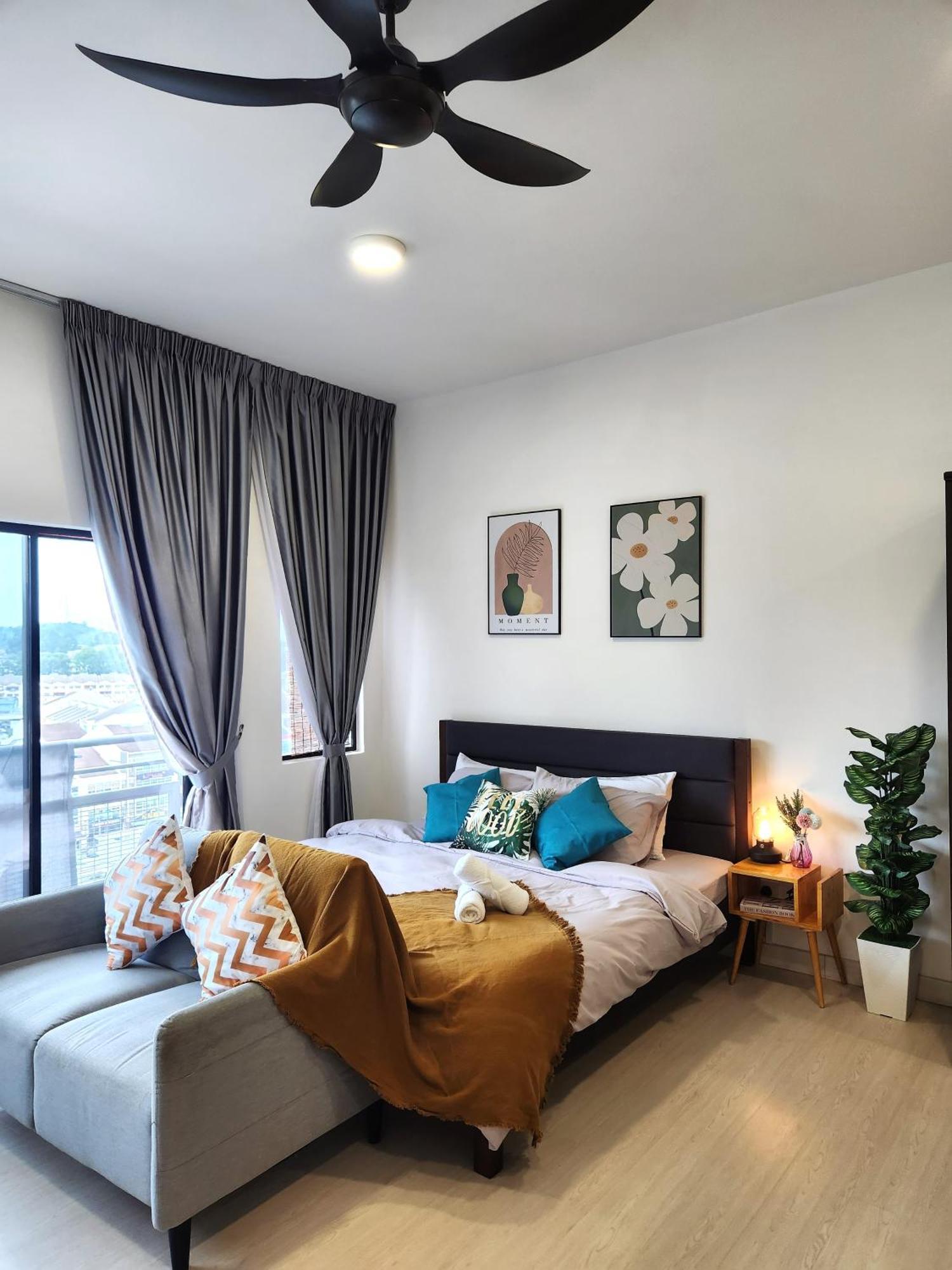 Taman Equine Comfy Studio#Greenery View#4 Pax#Aeon Mall Seri Kembangan Kültér fotó